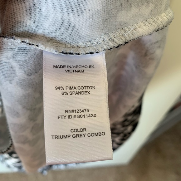 Ellen Tracy Dress Animal Print Two Pockets Size L - Picture 3 of 8